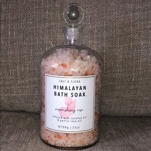 Himalayan bath soak- rose and coconut